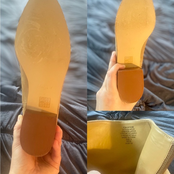 J. Crew Suede Walker Ankle Boots Sz. 9 - Picture 7 of 8